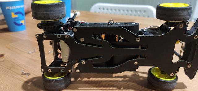 RC vintage coche avión Racing 1:18 Subaru