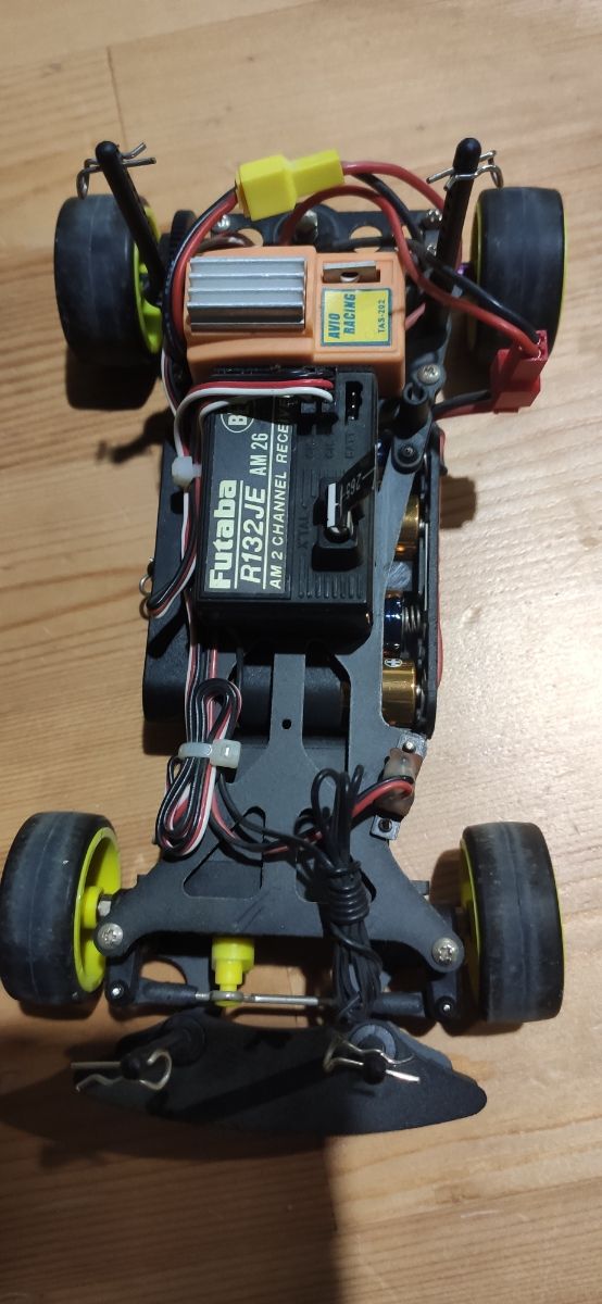 RC vintage coche avión Racing 1:18 Subaru