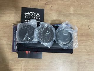 Pack 3 filtros Hoya 67mm nuevo