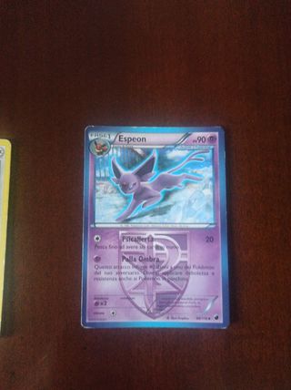 Carte Pokémon Eevee ed evoluzioni