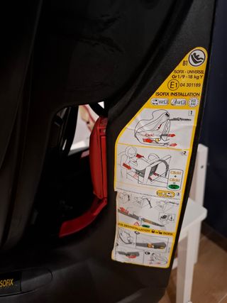 Silla Bebeconfort Isofix grupo 1