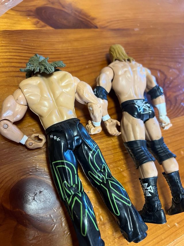 Wwe set 2 action figure Triple H Shawn Michales