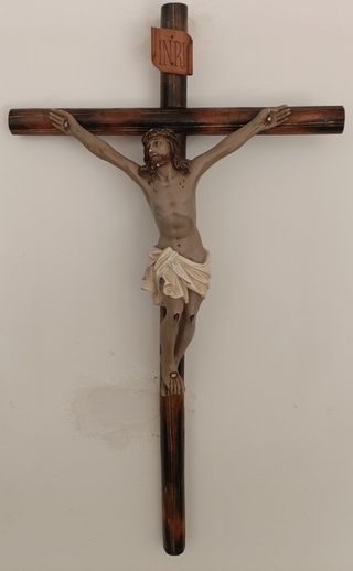 Gran Cristo Crucificado muy antiguo VICH
