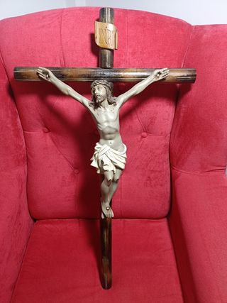 Gran Cristo Crucificado muy antiguo VICH