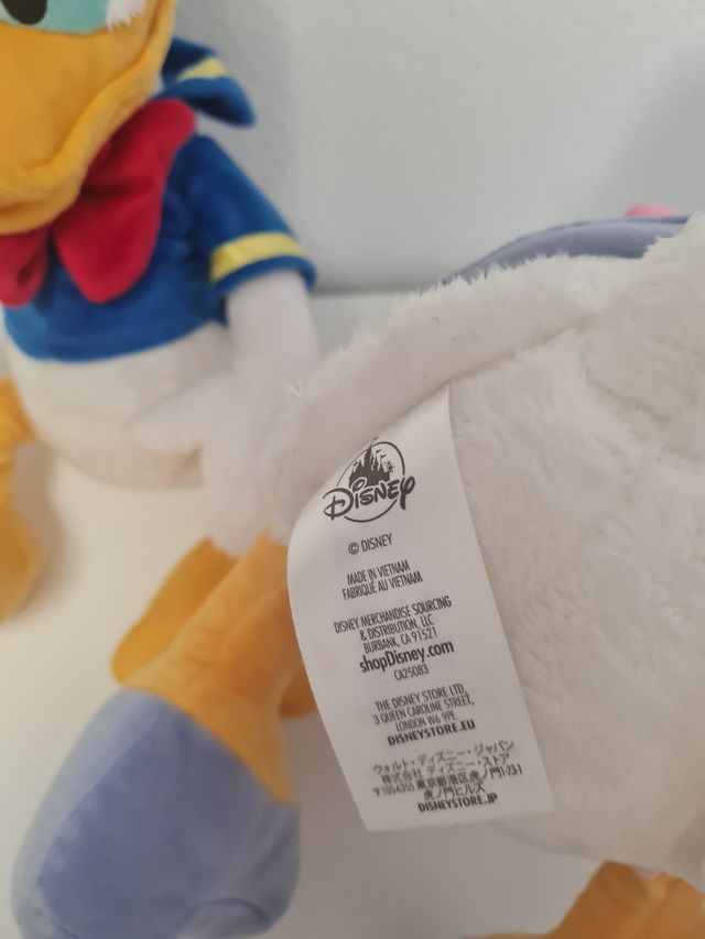 Peluches Pato Donald y Daisy