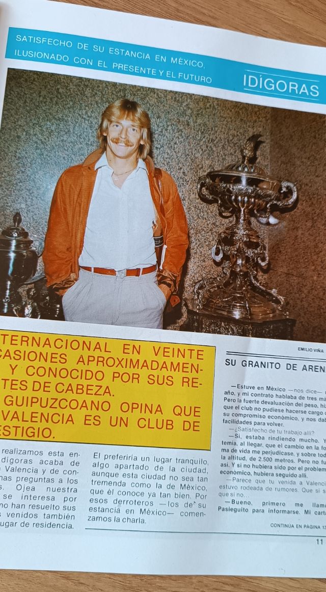 Revista Valencia CF n64 Octubre '82