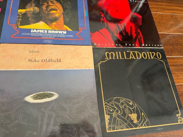 Lote 9 vinilos varios estilos
