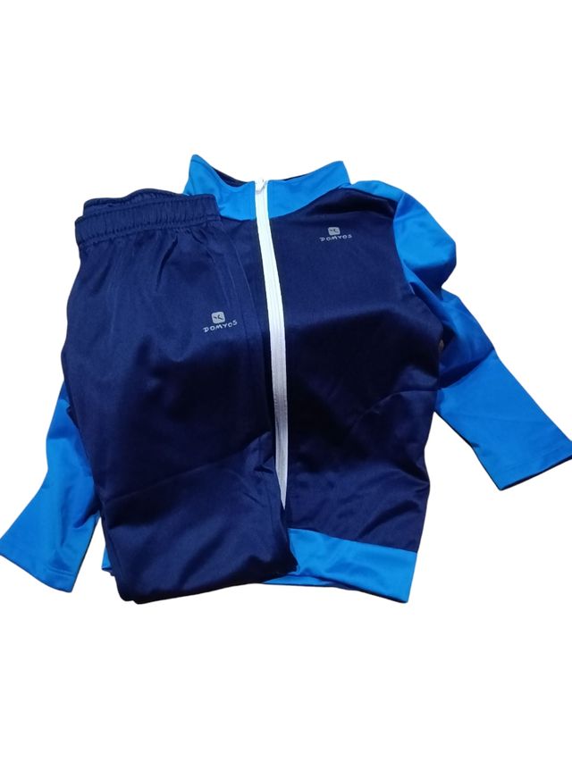 Chándal niño azul talla 5