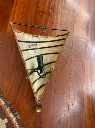 Applique etnico in pelle