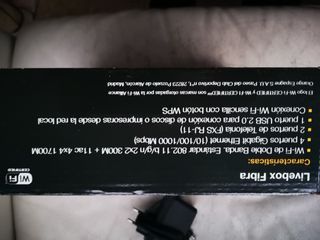 Router livebox fibra 