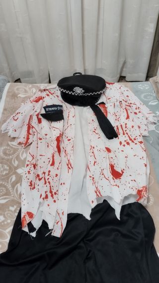 Disfraz de policía para Halloween adulto