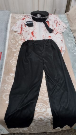 Disfraz de policía para Halloween adulto