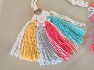 Arazzo macrame  decorazione cameretta bambina   