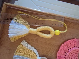 Set 5 Arazzo macrame decorazione cameretta bambina