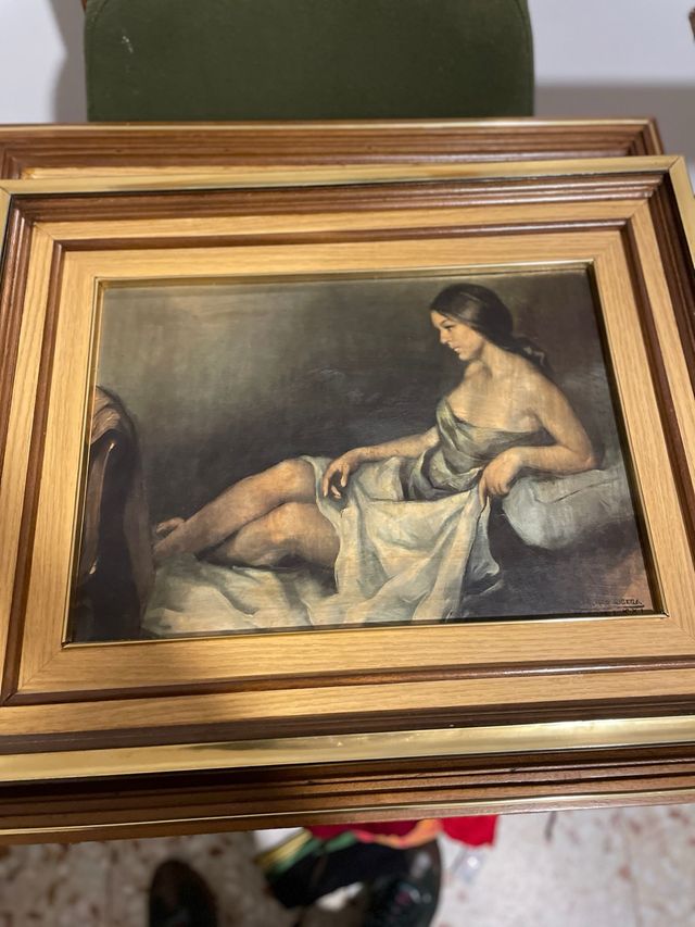 2 cuadros mujer andaluza