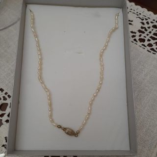 Collana con perle di fiume 
