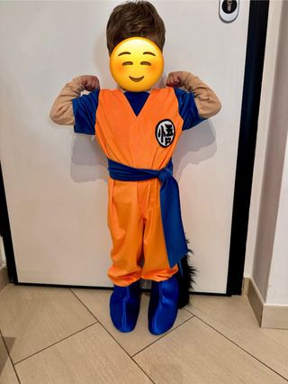 Vestito Carnevale Dragonball Sartoriale