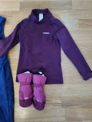 Equipo de esquí - ropa y botas
