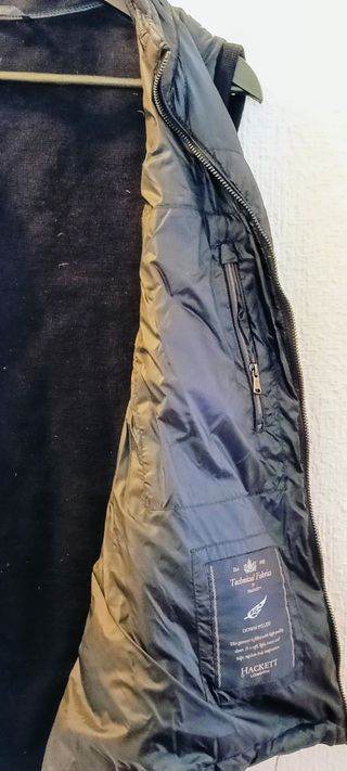 Chaleco Hackett London de hombre azul marino
