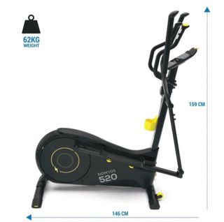 Bicicleta eliptica autoalimentada DOMYOS FEL520