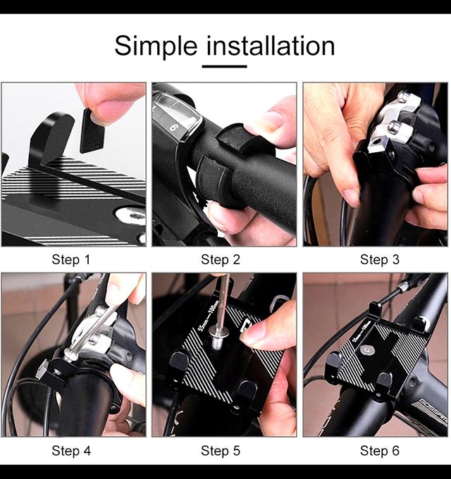 Soporte de teléfono para bicicleta, patín , moto