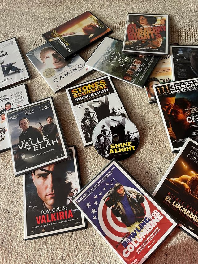 14 DVD’s Peliculas oscarizas Goya/ Cannes....