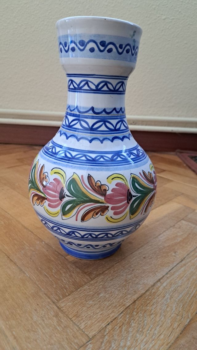 2 vasos antigos de cerâmica Toledo