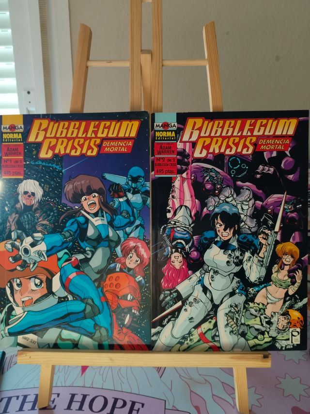 Coleccion Bubblegym crisis Manga