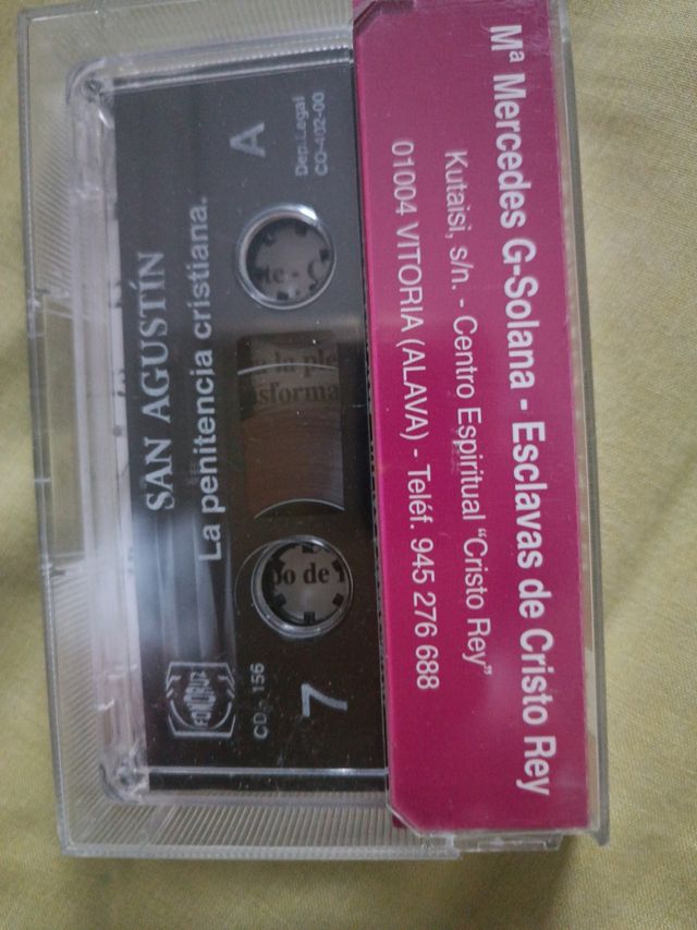 Cintas audio San Agustín