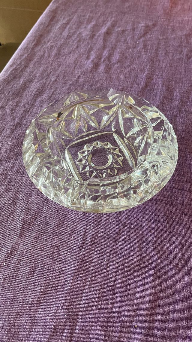 Cenicero de Cristal Macizo