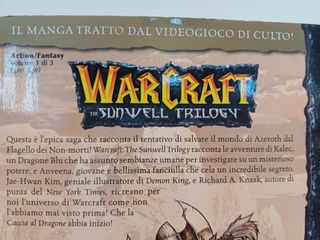 Manga Warcraft Sunwell Trilogy 1/3 Completa, J-Pop