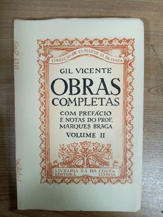 Obras completas de Gil Vicente