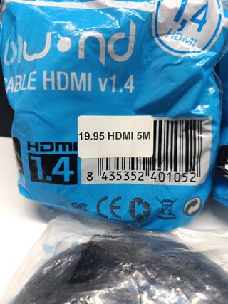Cable HDMI 5 metros