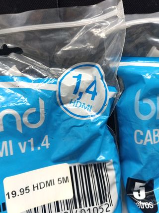 Cable HDMI 5 metros