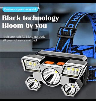 Linterna frontal LED. , Nueva.