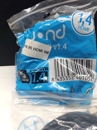 Pack 2 cables HDMI 5metros
