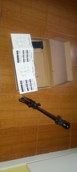 Trípode con aro de luz