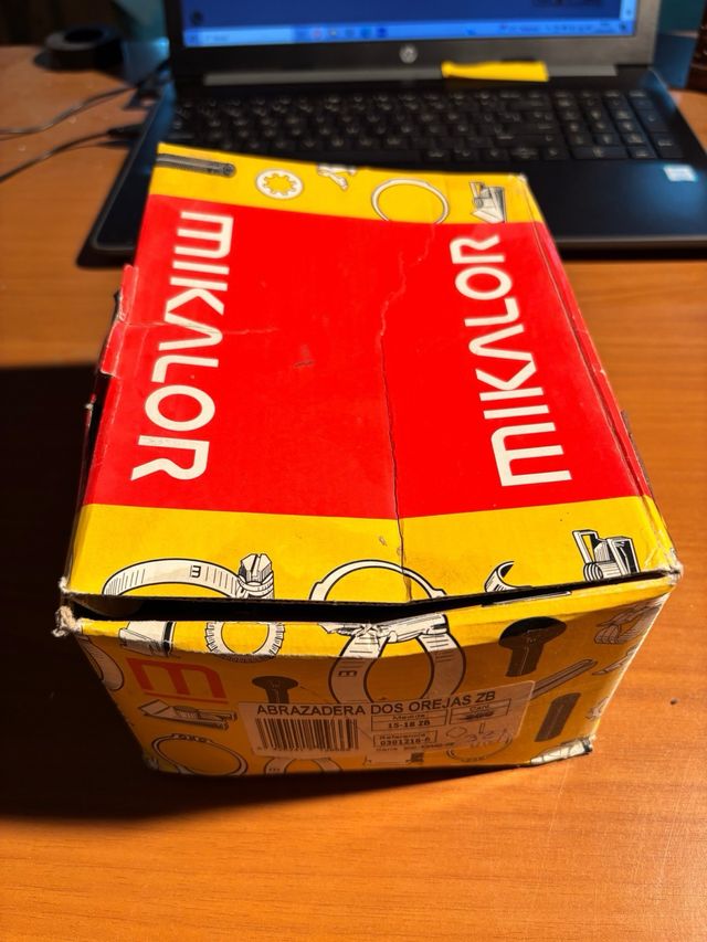 Morsetto a due orecchie 15/18 zb