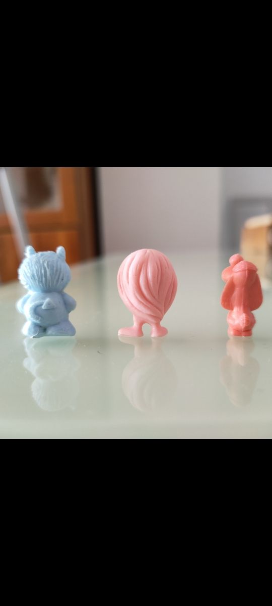 3 MUÑECOS DUNKIN LOS SABIOS MIM IDEFIX Y GALOS