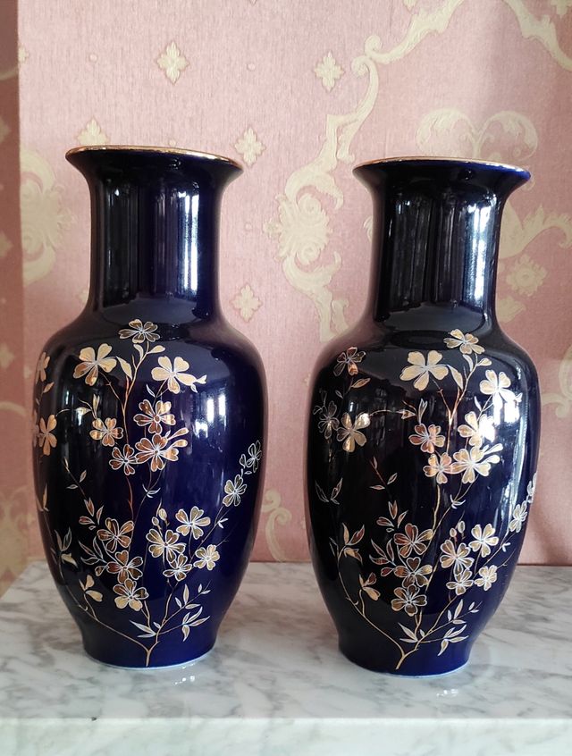 Pareja de tibores de la marca Jambo años 80