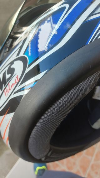 Capacete CMS Viseira de Cor tamanho M