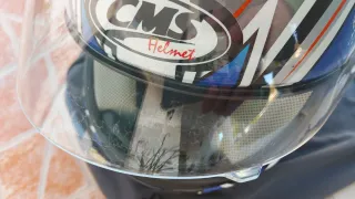 Capacete CMS Viseira de Cor tamanho M