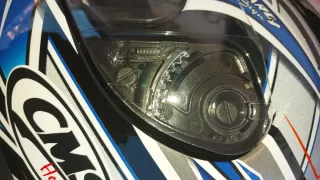 Capacete CMS Viseira de Cor tamanho M