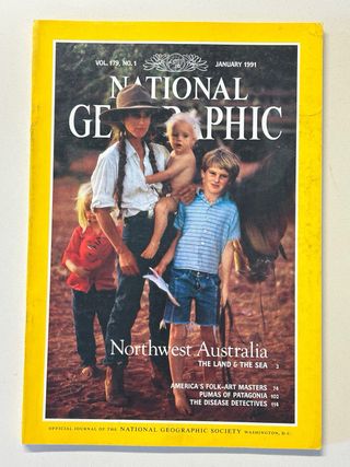 4 Revistas National Geographic ingles