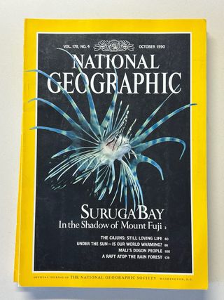 4 Revistas National Geographic ingles