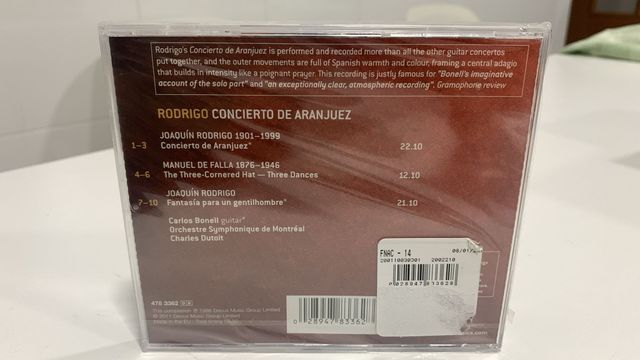 RODRIGO: EL CONCIERTO DE ARANJUEZ