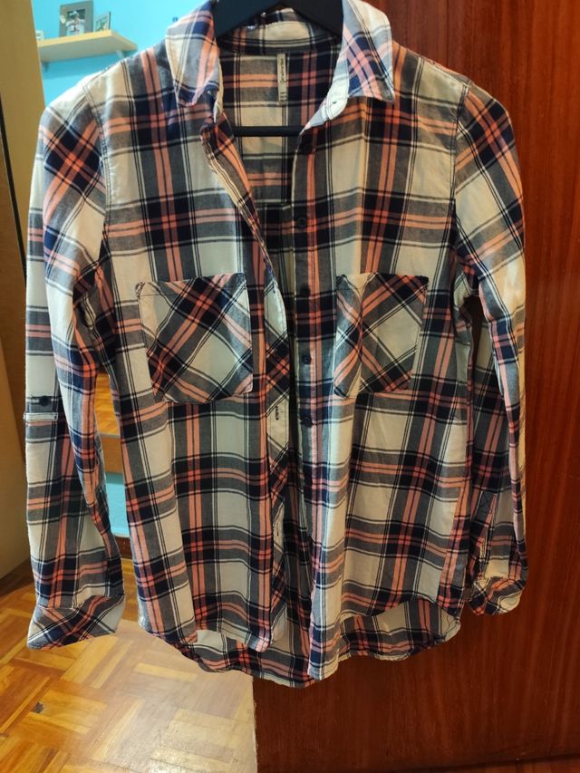 Camisa de cuadros Stradivarius 