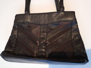 Bolso piel marrón 
