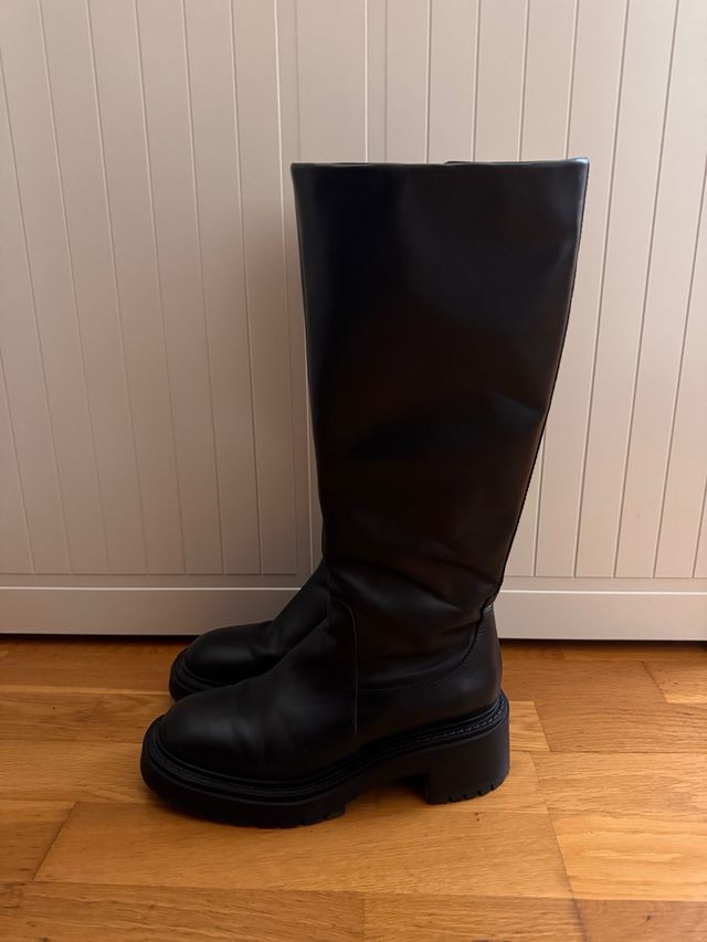Bota piel Zara 39