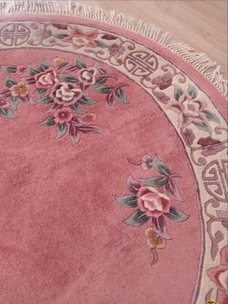 ALFOMBRA REDONDA DE PURA LANA